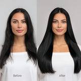 Jet Black (1) Tape-Ins 50g_100% Remy Human Hair.