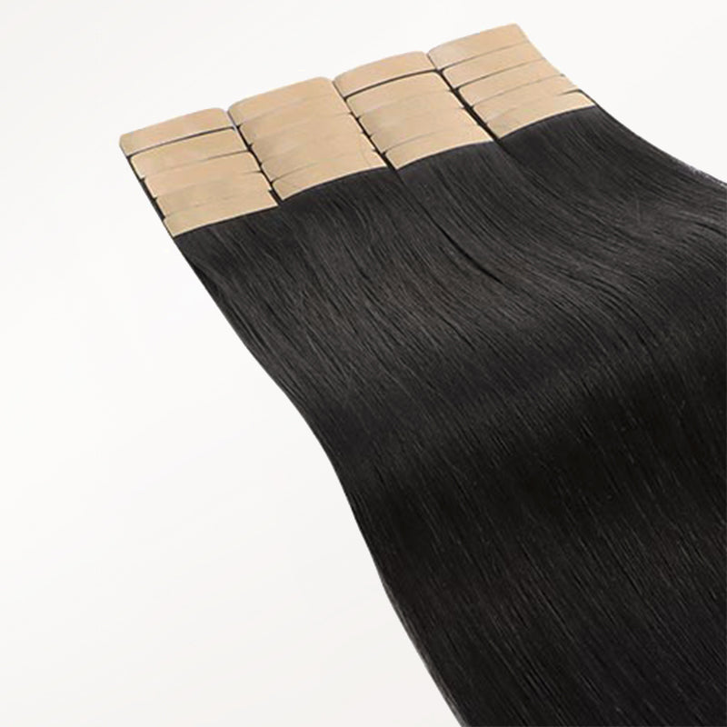 Mini Tape-Ins Hair Extensions_100% Remy Human Hair.
