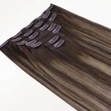 Honey Blonde Balayage (4/26/4) Classic Clip-Ins (150g-170g)_100% Remy Human Hair.