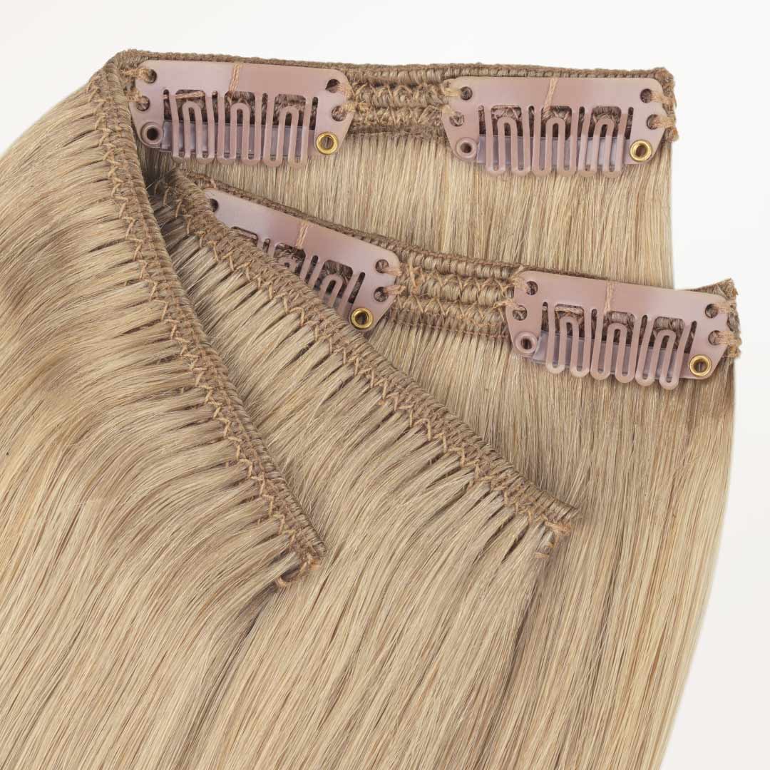 Natural Blonde Balayage (18ET90A) Classic Clip-Ins (150g-170g)_100% Remy Human Hair.
