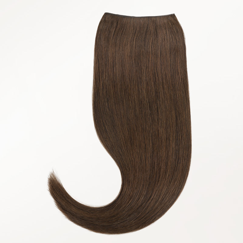 Chocolate Brown (4A) Thick Genius Tape Weft Hair Extensions 100-120g_100% Remy Human Hair.
