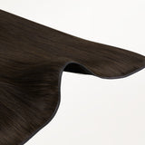 Dark Brown (2) Thick Genius Tape Weft Hair Extensions 100-120g_100% Remy Human Hair.