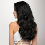 Jet Black (1) Thick Genius Tape Weft Hair Extensions 100-120g_100% Remy Human Hair.