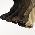 Jet Black (1) Thick Genius Tape Weft Hair Extensions 100-120g_100% Remy Human Hair.