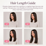  Dark Brown (2) Topper-100% Remy Human Hair.