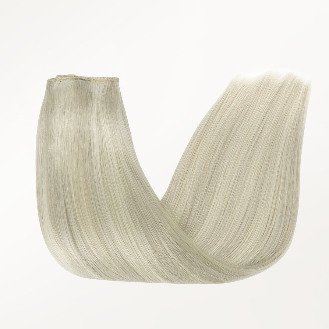Ash Blonde Highlights (17A/60A) Wire Hair Extensions (70g-110g)-100% Remy Human Hair.