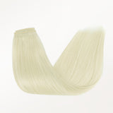 Bleach Blonde (613) Wire Hair Extensions (70g-110g)-100% Remy Human Hair.