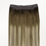 Bleach Blonde Balayage (3/8/613) Wire Hair Extensions (70g-110g)-100% Remy Human Hair.