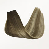 Bleach Blonde Balayage (3/8/613) Wire Hair Extensions (70g-110g)-100% Remy Human Hair.