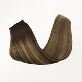 Caramel Blonde Balayage (4/27/4) Wire Hair Extensions (70g-110g)-100% Remy Human Hair.