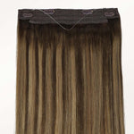 Caramel Blonde Balayage (4/27/4) Wire Hair Extensions (70g-110g)-100% Remy Human Hair.