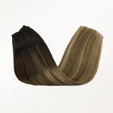 Dirty Blonde Omber (2/6/18) Wire Hair Extensions (70g-110g)-100% Remy Human Hair.