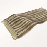 Golden Blonde Highlights (8B/60B) Wire Hair Extensions [Clearance]_100% Remy Human Hair.