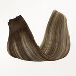 Honey Blonde Balayage (4/26/4) Wire Hair Extensions (70g-110g) [Clearance]_100% Remy Human Hair.