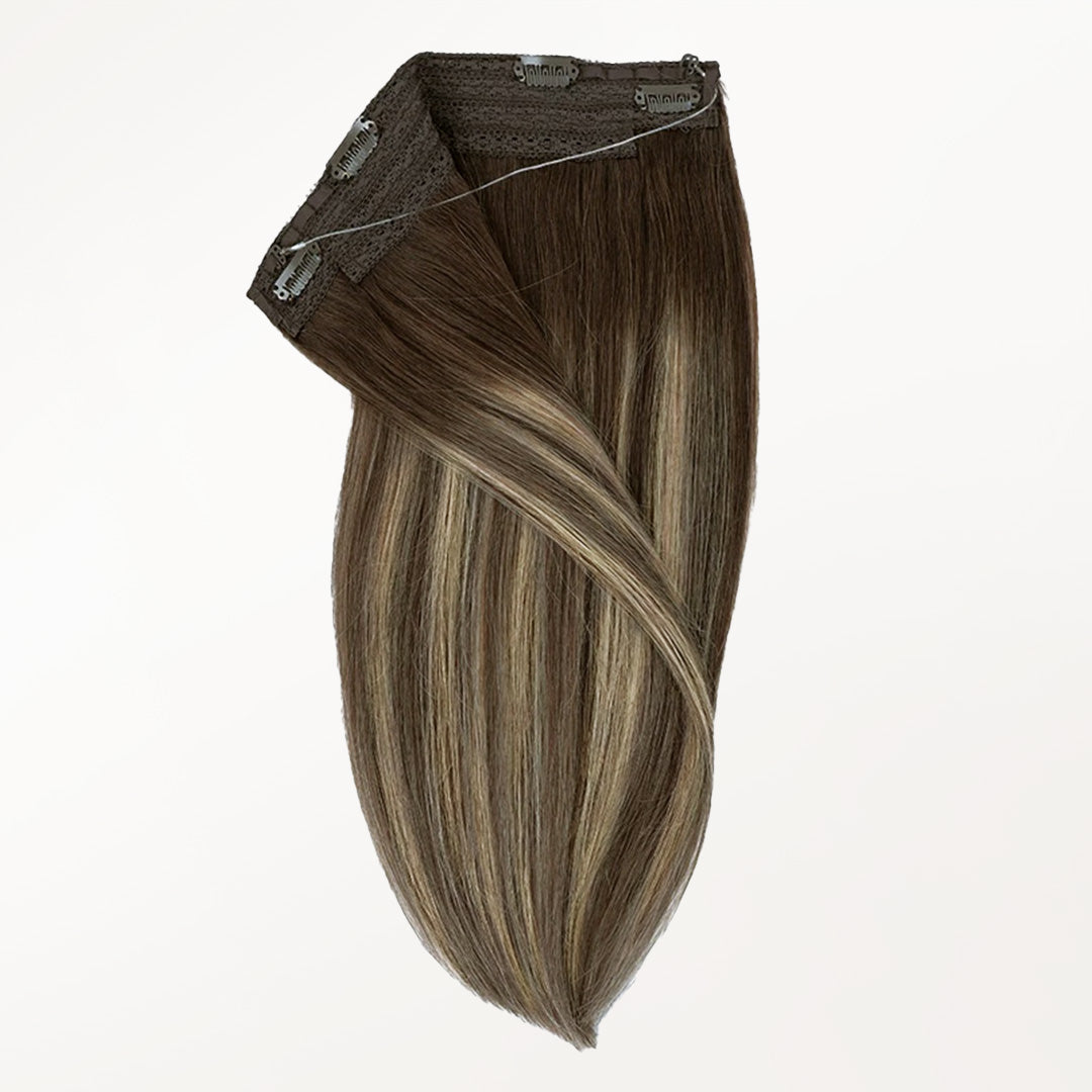 Honey Blonde Balayage (4/26/4) Wire Hair Extensions (70g-110g) [Clearance]_100% Remy Human Hair.