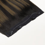 Natural Black Balayage (1B/6/1B) Wire Hair Extensions (70g-110g)-100% Remy Human Hair.
