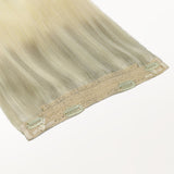 Platinum Blonde Balayage (17/22/60) Wire Hair Extensions (70g-110g)-100% Remy Human Hair.