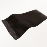 Light Brown (2A) Wire Hair Extensions (70g-110g)-100% Remy Human Hair.