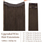 GOO GOO Pro Wire Hair Extension-sale_100% Remy Human Hair.