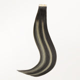 Tape-Ins Hair Extensions Balayage-100% Remy Human Hair.