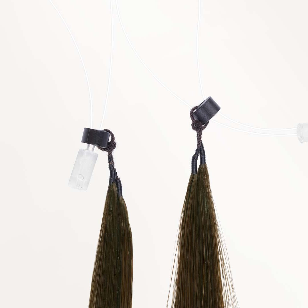 Bleach Blonde Balayage (3/8/613) Micro Link Feather Tip 68g_100% Remy Human Hair.