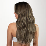 Honey Blonde Balayage (4/26/4) Micro Link Feather Tip 68g_100% Remy Human Hair.