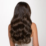 Chocolate Brown (4A) Feather Weft Hair Extension (50g-60g)_100% Remy Human Hair.