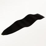 Jet Black (1) Feather Weft Hair Extension (50g-60g)_100% Remy Human Hair.