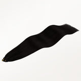 Jet Black (1) Feather Weft Hair Extension (50g-60g)_100% Remy Human Hair.