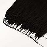 Jet Black (1) Feather Weft Hair Extension (50g-60g)_100% Remy Human Hair.