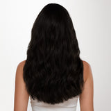 Jet Black (1) Feather Weft Hair Extension (50g-60g)_100% Remy Human Hair.
