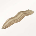 Light Blonde Highlights (16/22A) Feather Weft Hair Extension (50g-60g)_100% Remy Human Hair.