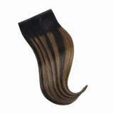 Natural Black Balayage (1B/6/1B) Seamless Clip-Ins (130g) [Clearance]_100% Remy Human Hair.