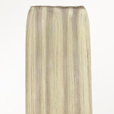 Ash Blonde Highlights (17A/60A) Thick Sew-In Weft Hair Extensions (120g-160g)_100% Remy Human Hair.