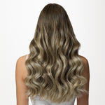 Honey Blonde Balayage (4/26/4) Thick Sew-In Weft Hair Extensions (120g-160g)_100% Remy Human Hair.