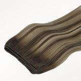 Honey Blonde Balayage (4/26/4) Thick Sew-In Weft Hair Extensions (120g-160g)_100% Remy Human Hair.