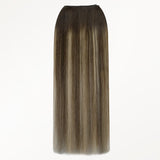 Honey Blonde Balayage (4/26/4) Thick Sew-In Weft Hair Extensions (120g-160g)_100% Remy Human Hair.
