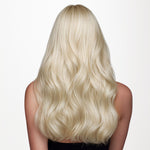Platinum Blonde (60A) Thick Sew-In Weft Hair Extensions (120g-160g)_100% Remy Human Hair.