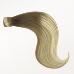 Bleach Blonde Balayage (3/8/613) Ponytail (75g-90g)-100% Remy Human Hair.