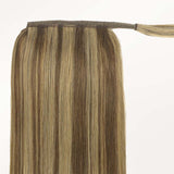 Caramel Blonde Balayage (4/27) Ponytail [Clearance]_100% Remy Human Hair.