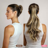 Human Hair Ponytail Extensions