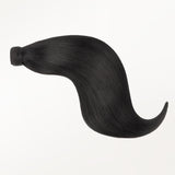 Natural Black (1B) Ponytail (75g-90g)-100% Remy Human Hair.