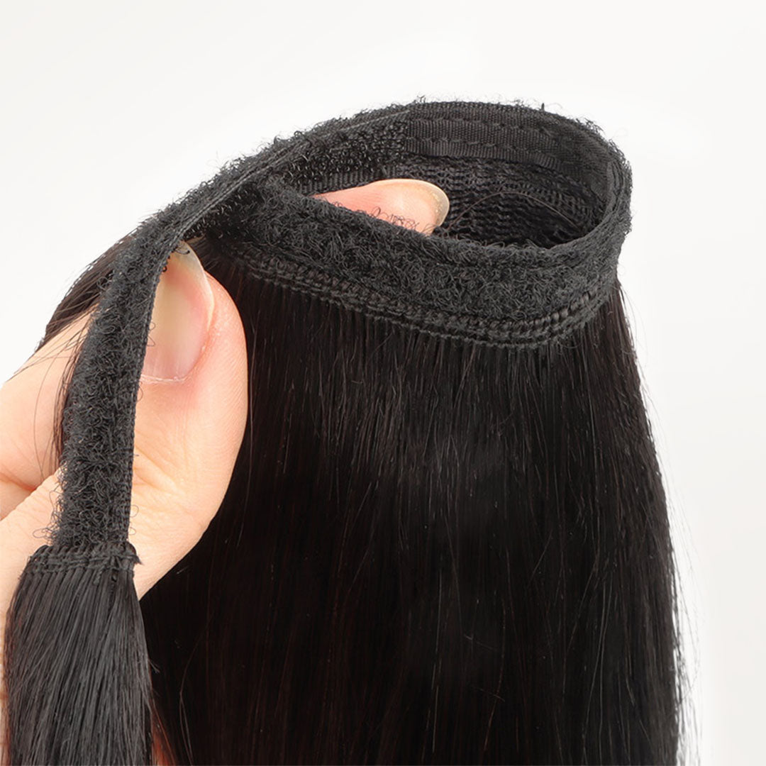 Human Hair Ponytail Extensions-100% Remy Human Hair.