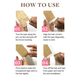 Replacement Tapes-100% Remy Human Hair.