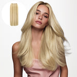 Light Blonde Highlights (16/22A) Sew-In Weft Hair Extensions (80g-120g)-100% Remy Human Hair.