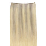 Platinum Blonde Balayage (17/22/60) Sew-In Weft Hair Extensions (80g-120g)_100% Remy Human Hair.