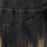 Black to Light Blonde Balayage (1B/19/1B) Sew-In Weft Hair Extensions (80g-120g)_100% Remy Human Hair.