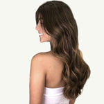Dark Brown Balayage (2/6/2) Sew-In Weft Hair Extensions (80g-120g)_100% Remy Human Hair.
