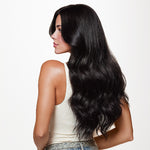 Dark Brown (2) Sew-In Weft Hair Extensions (80g-120g)-100% Remy Human Hair.