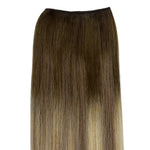 Bleach Blonde Balayage (3/8/613) Sew-In Weft Hair Extensions (80g-120g)_100% Remy Human Hair.